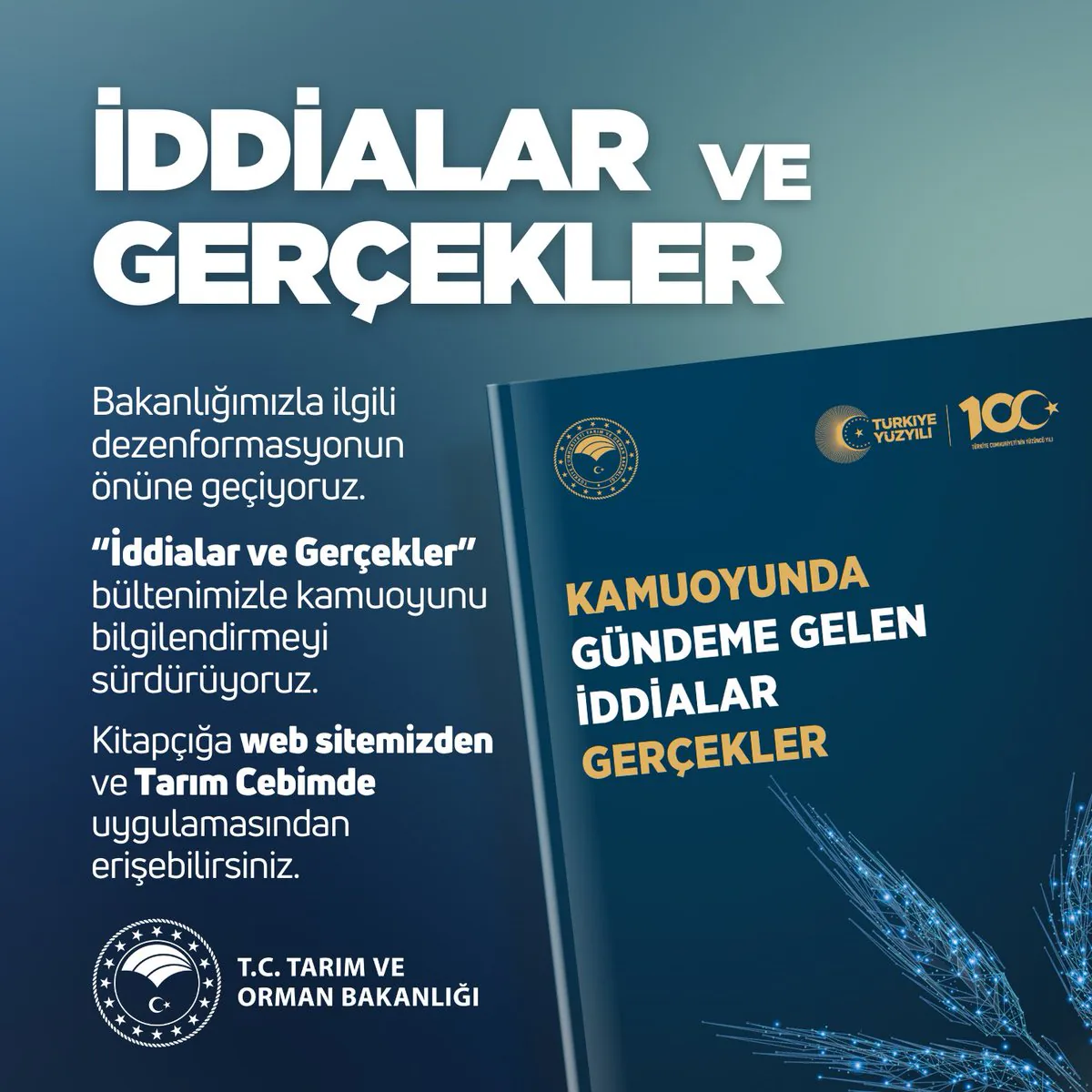 İddialar ve Gerçekler Bülteni Yayınlandı İddialar ve Gerçekler Bülteni Yayınlandı