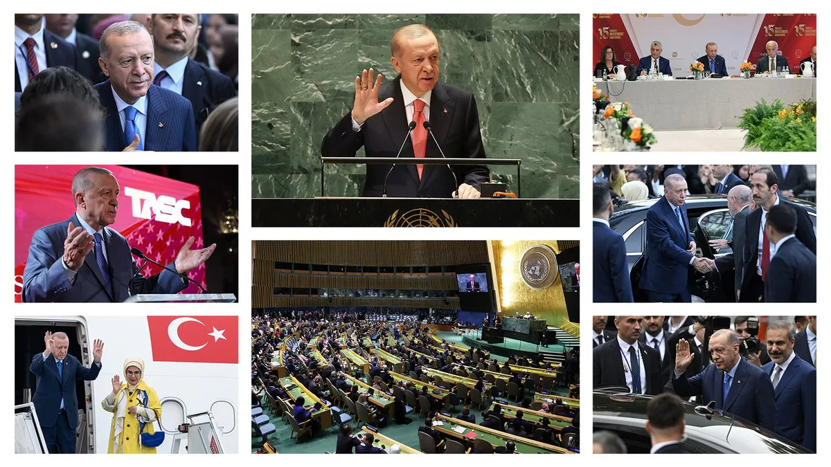 Cumhurbaşkanı Erdoğan, Birleşmiş Milletler 79’uncu Genel Kurulu İçin ABD Ziyaretini Tamamladı Cumhurbaşkanı Erdoğan, Birleşmiş Milletler 79’uncu Genel Kurulu İçin ABD Ziyaretini Tamamladı