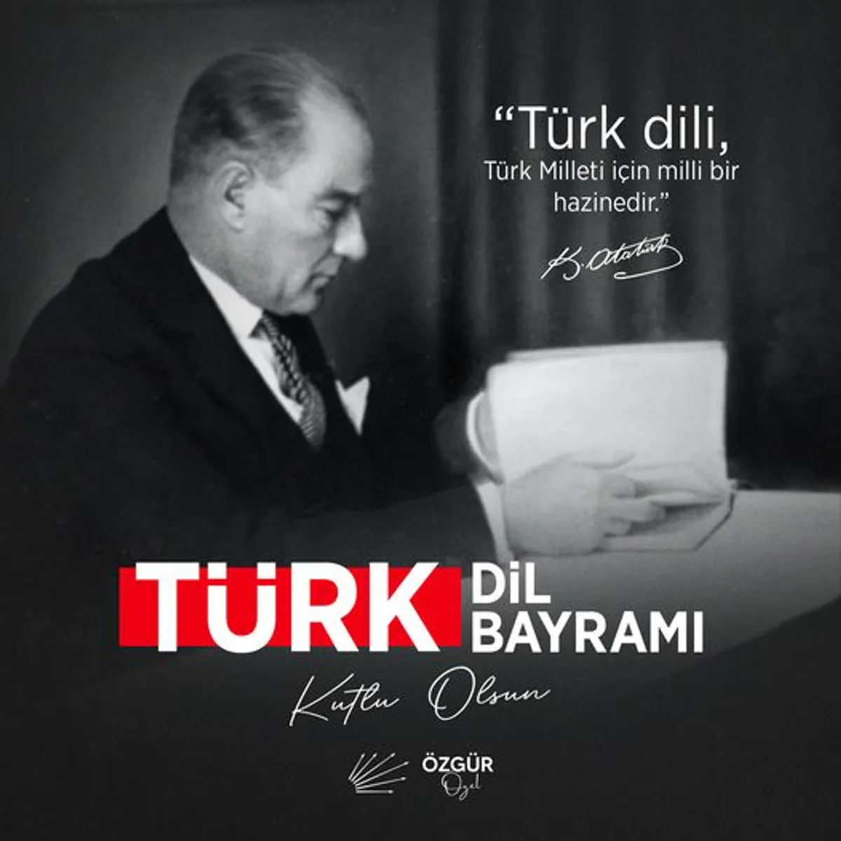 Türk Dili Kurultayı'nın Yıl Dönümünde Dil Devrimi Vurgusu Türk Dili Kurultayı'nın Yıl Dönümünde Dil Devrimi Vurgusu