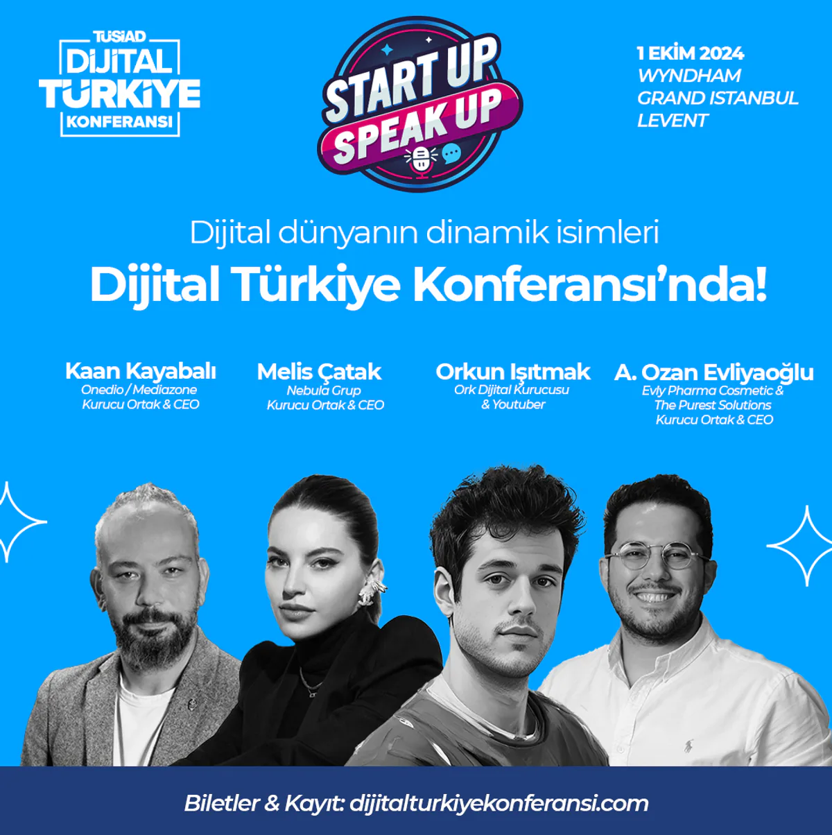 Dijital Türkiye Konferansı’nda Girişimcilerle Buluşma Dijital Türkiye Konferansı’nda Girişimcilerle Buluşma