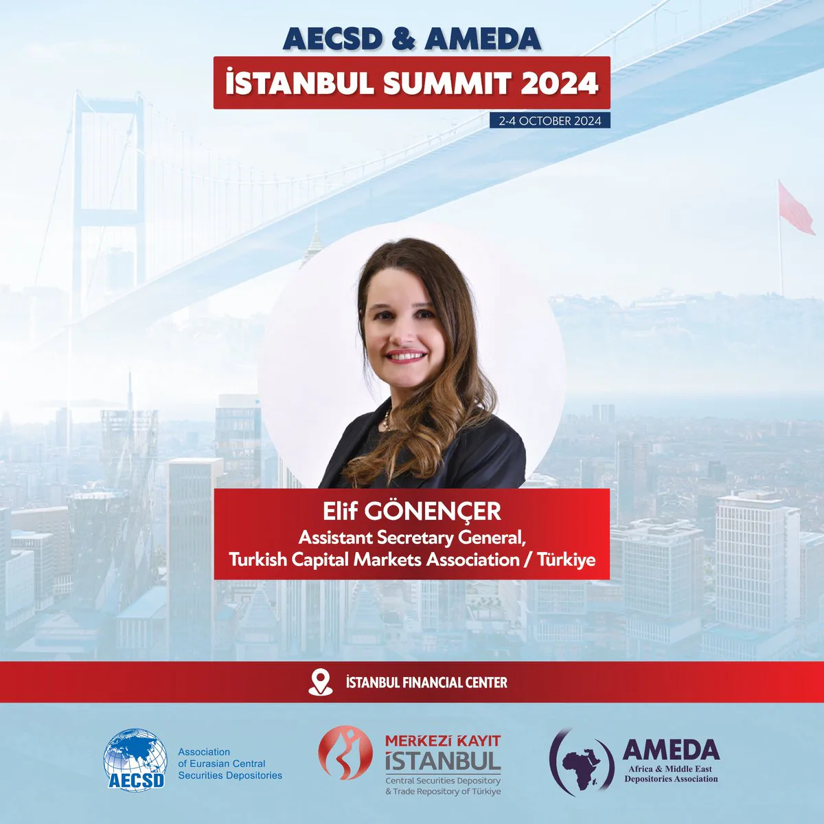 Mrs. Elif GÖNENÇER İstanbul'da Konuşma Yapacak Mrs. Elif GÖNENÇER İstanbul'da Konuşma Yapacak
