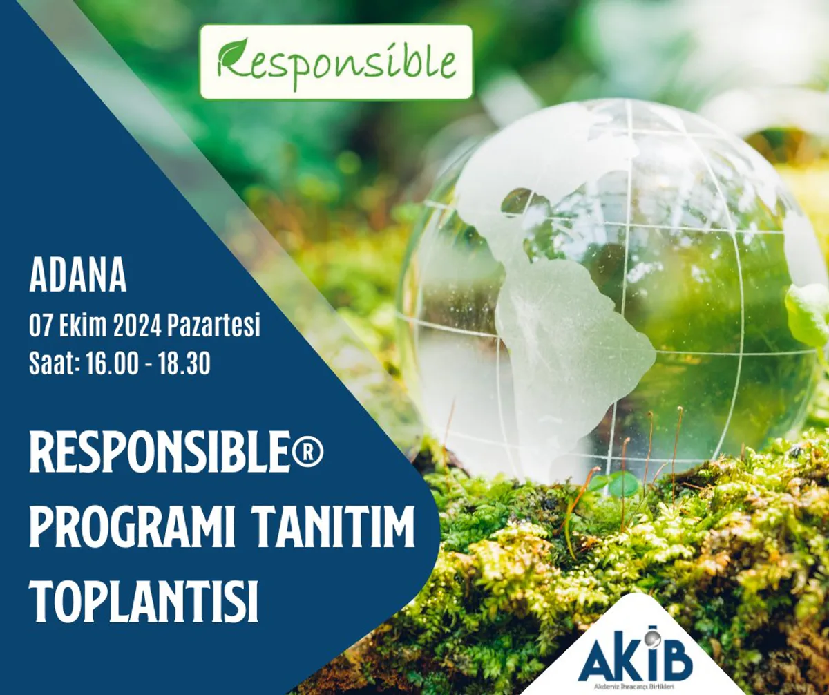 Responsible® Programı Tanıtım Toplantısı Responsible® Programı Tanıtım Toplantısı