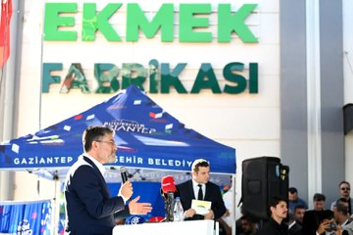 Gaziantep'te Yeni Ekmek Fabrikası Açıldı Gaziantep'te Yeni Ekmek Fabrikası Açıldı