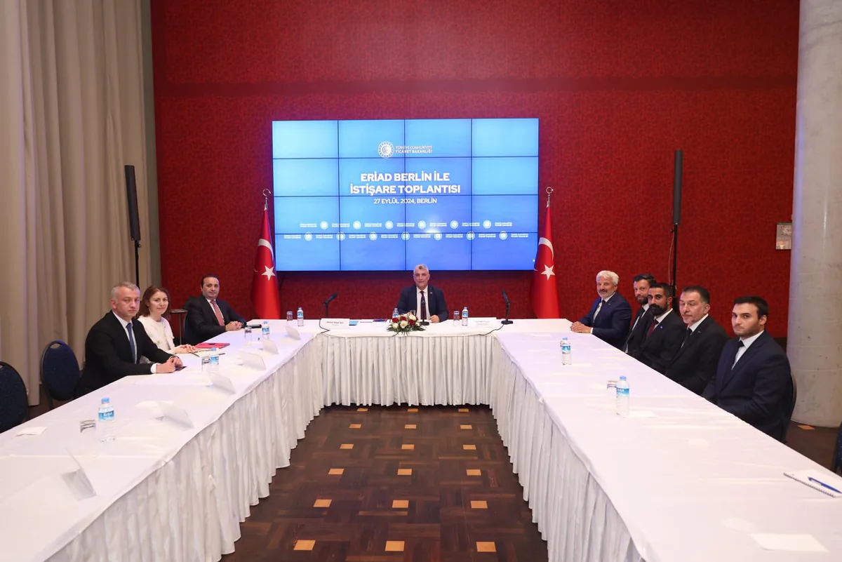 Berlin'de ERIAD İle Görüşme Berlin'de ERIAD İle Görüşme