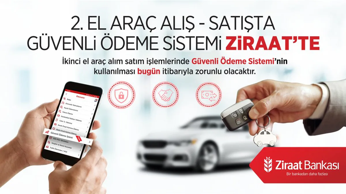 Güvenli Ödeme Sistemi Ziraat Bankası’nda Uygulama Girdi Güvenli Ödeme Sistemi Ziraat Bankası’nda Uygulama Girdi