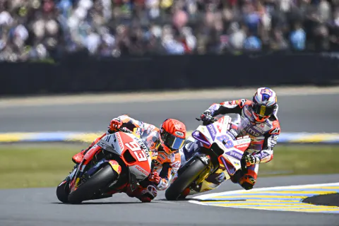 Sachsenring MotoGP Warm-up'ta Marc Marquez Fırtınası: Şampiyon Jorge Martin Sürpriz Yaşadı