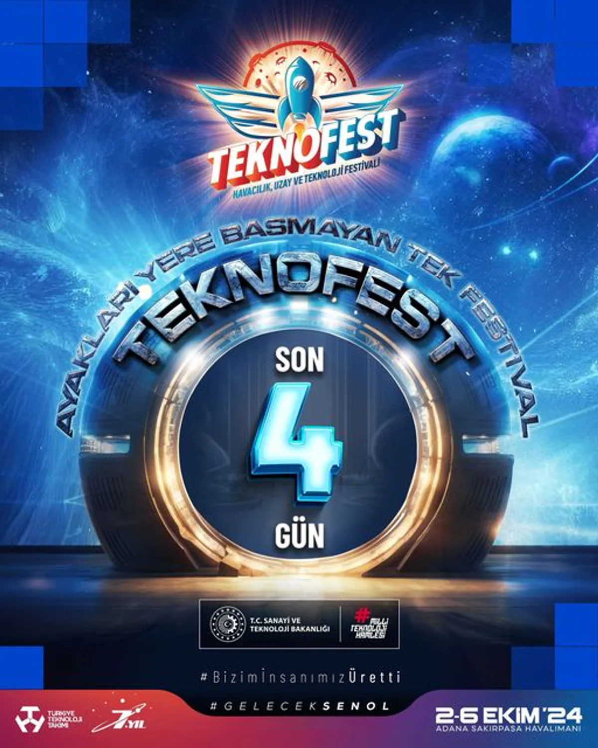 TEKNOFEST ADANA İçin Son Gün TEKNOFEST ADANA İçin Son Gün
