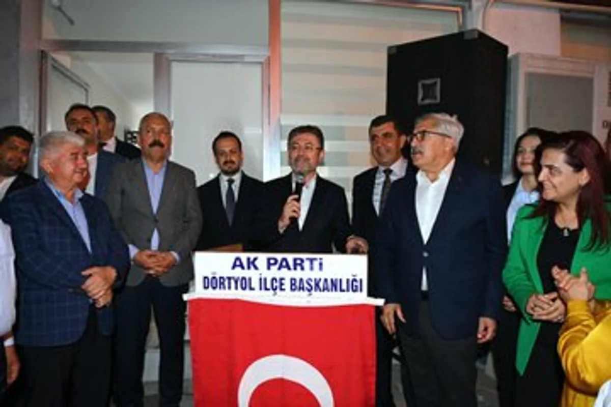 Hatay Dörtyol İlçe Başkanlığı Ziyareti Hatay Dörtyol İlçe Başkanlığı Ziyareti