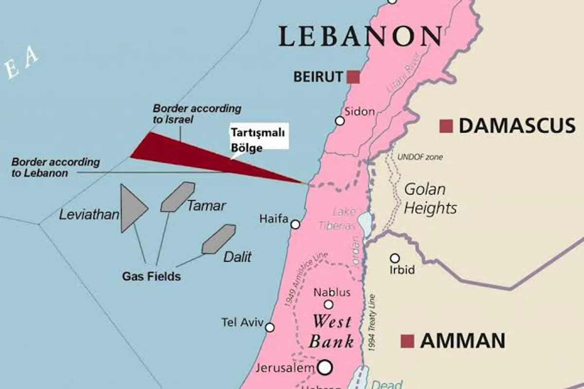 İsrail'den Lübnan'ın Gaz Anlaşmasına Tepki İsrail'den Lübnan'ın Gaz Anlaşmasına Tepki