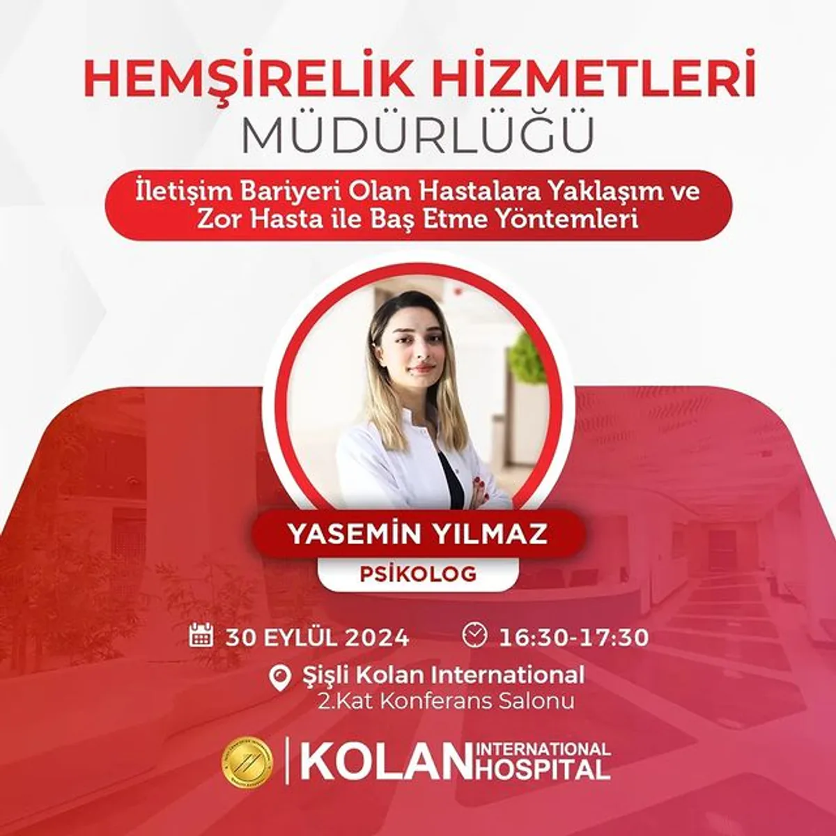 Şişli Kolan International Hospital'da Hemşirelik Eğitimi Verildi Şişli Kolan International Hospital'da Hemşirelik Eğitimi Verildi