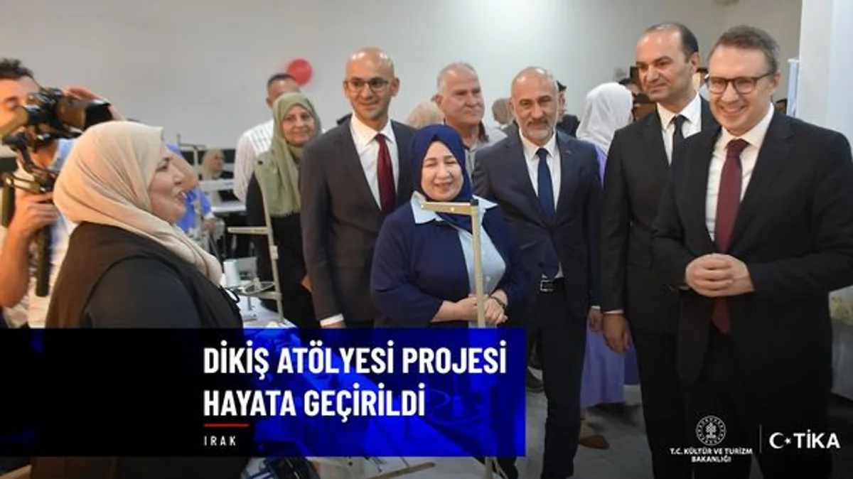 TİKA, Musul'da Kadınların Mesleki Eğitimine Destek Veriyor TİKA, Musul'da Kadınların Mesleki Eğitimine Destek Veriyor