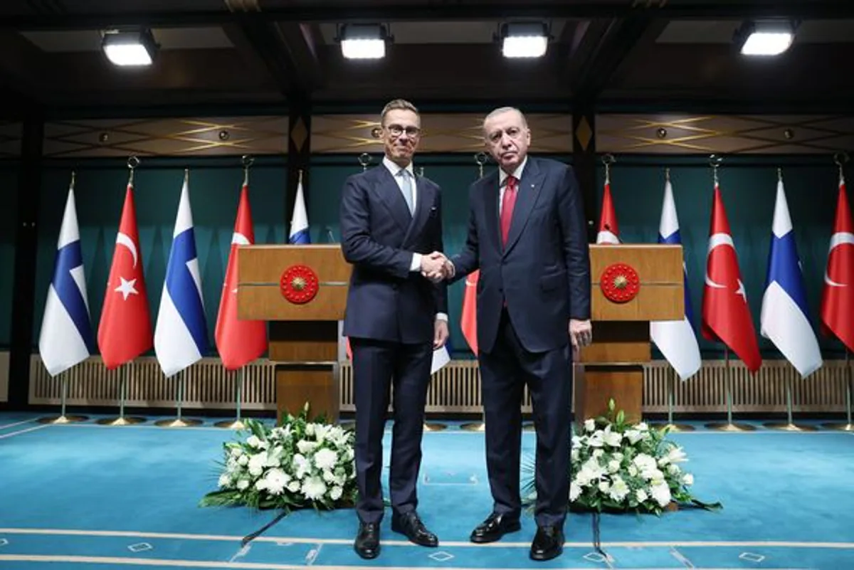 Cumhurbaşkanı Recep Tayyip Erdoğan Finlandiya Cumhurbaşkanı Alexander Stubb ile Görüştü Cumhurbaşkanı Recep Tayyip Erdoğan Finlandiya Cumhurbaşkanı Alexander Stubb ile Görüştü