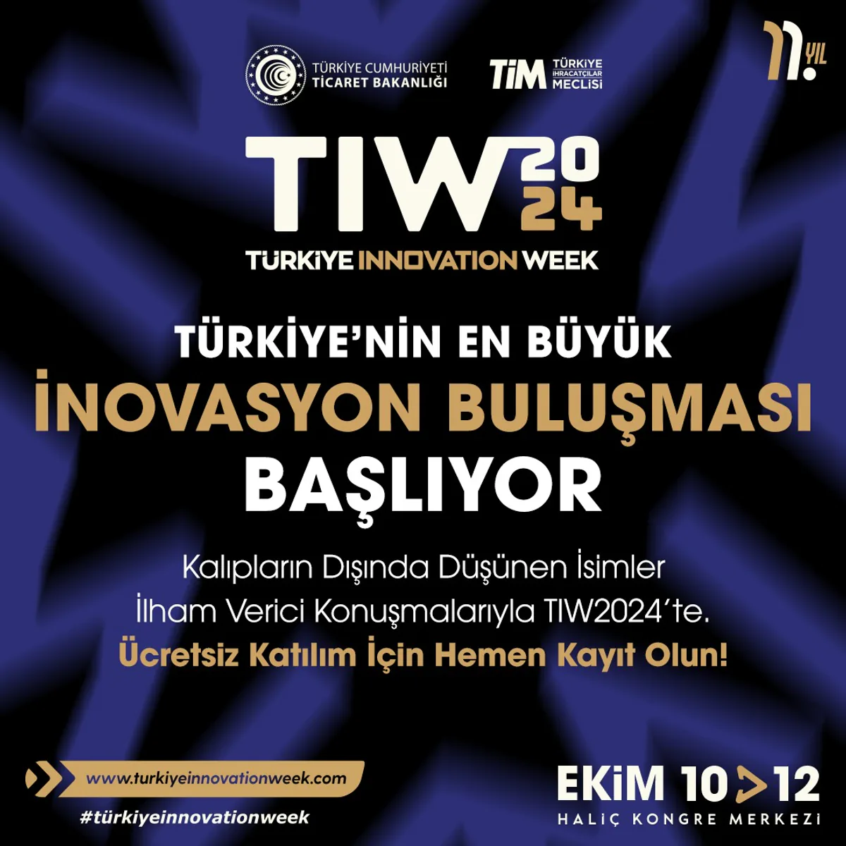Türkiye Innovation Week 2021 Kapılarını Açıyor Türkiye Innovation Week 2021 Kapılarını Açıyor