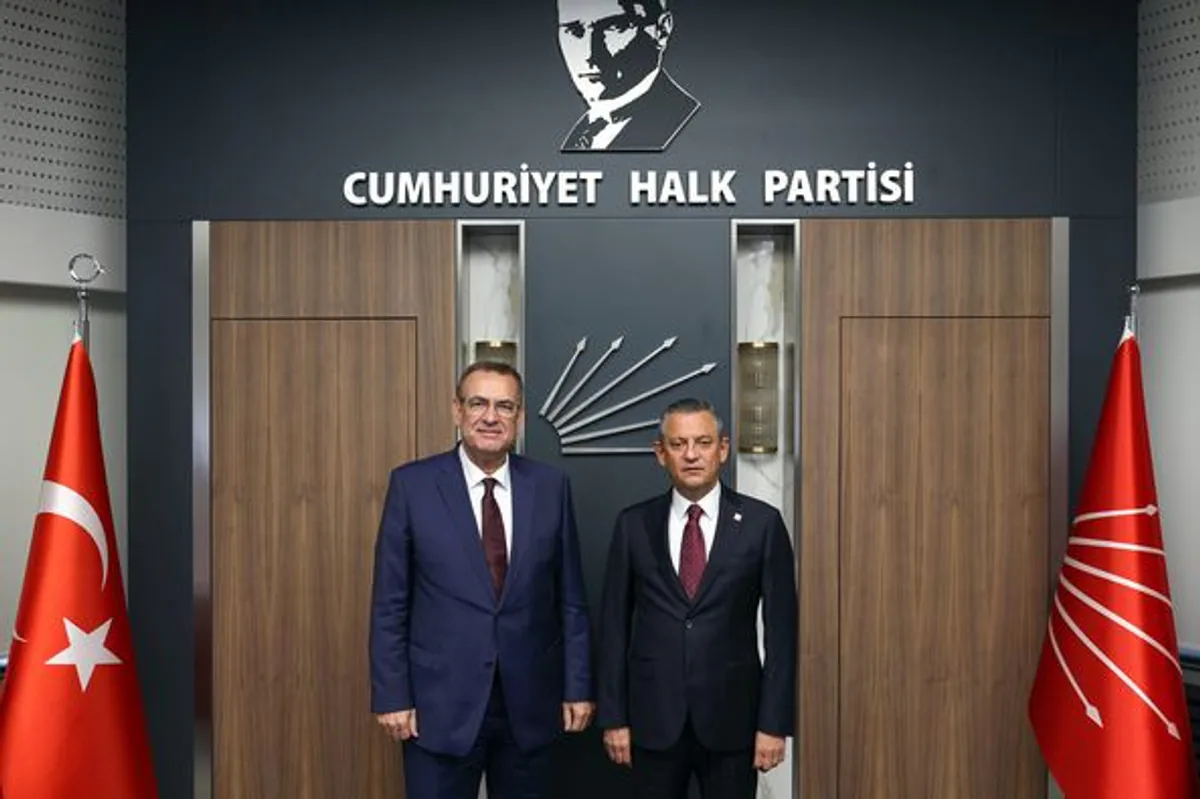Bulgaristan Hak ve Özgürlükler Hareketi Genel Başkanı Cevdet Çakırov, CHP Genel Merkezi'ni Ziyaret Etti Bulgaristan Hak ve Özgürlükler Hareketi Genel Başkanı Cevdet Çakırov, CHP Genel Merkezi'ni Ziyaret Etti