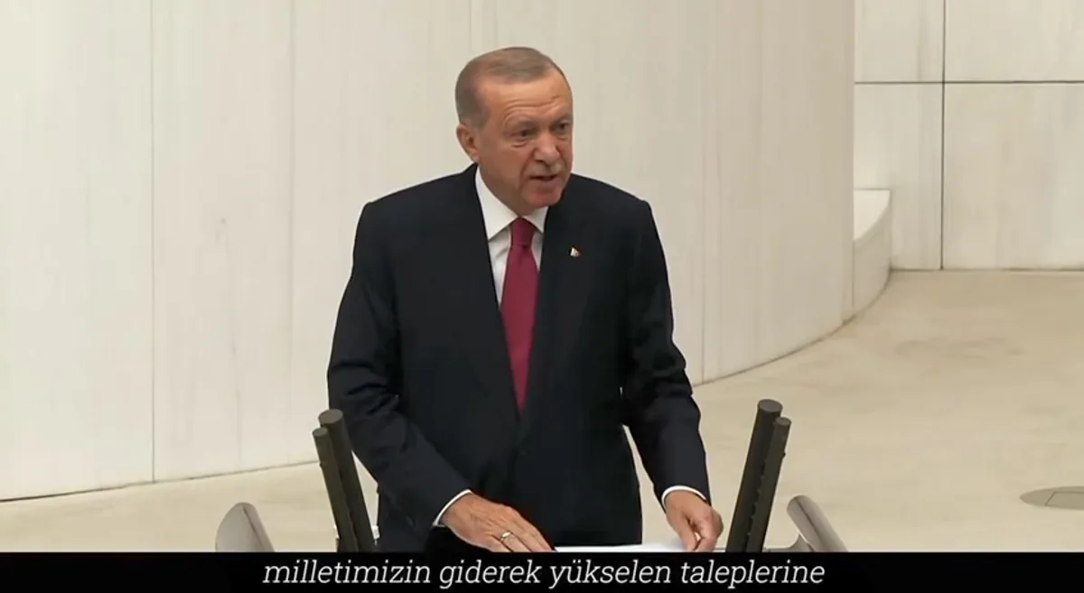 Cumhurbaşkanı Erdoğan, Yargıya Dikkat Çekti Cumhurbaşkanı Erdoğan, Yargıya Dikkat Çekti