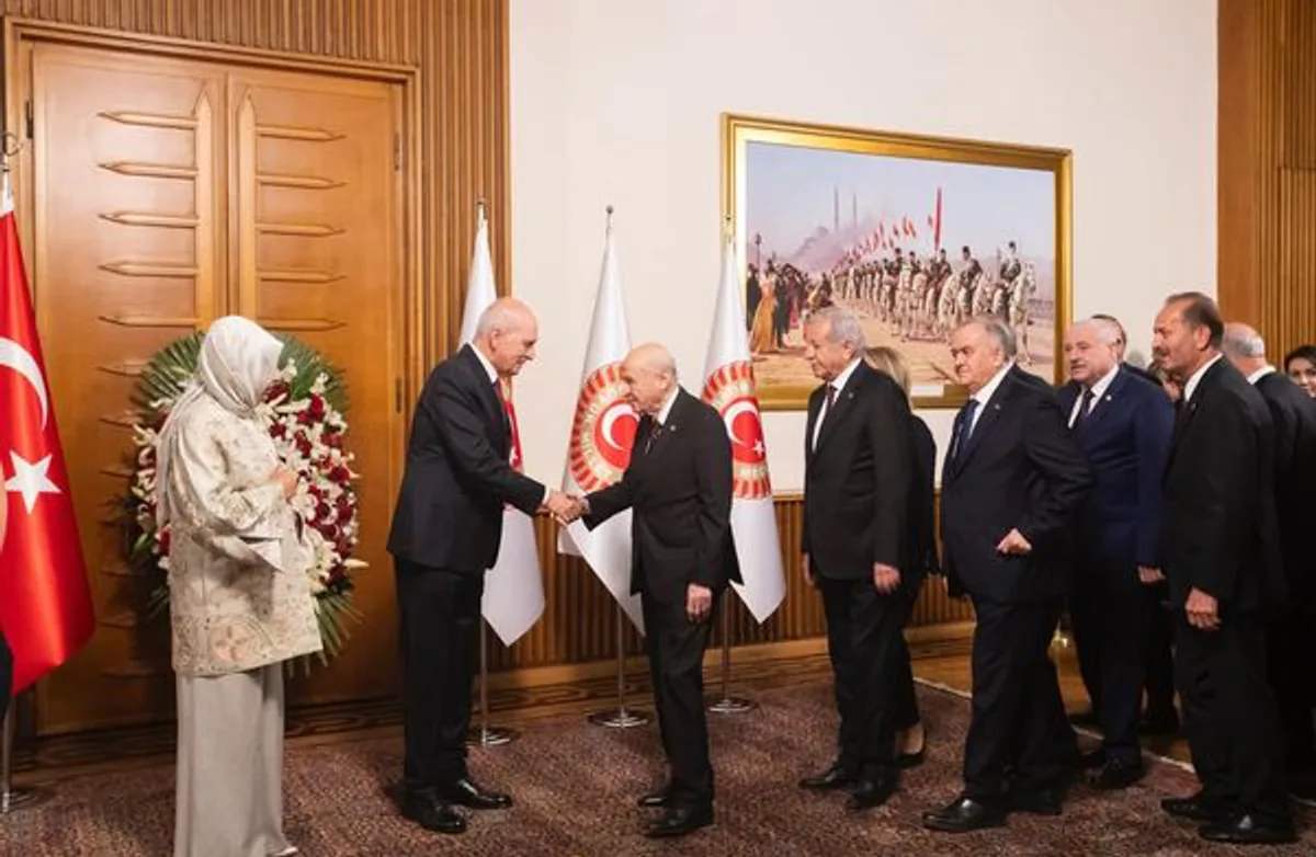 Devlet Bahçeli, TBMM'nin Yeni Yasama Yılı Açılış Resepsiyonu'na Katıldı Devlet Bahçeli, TBMM'nin Yeni Yasama Yılı Açılış Resepsiyonu'na Katıldı