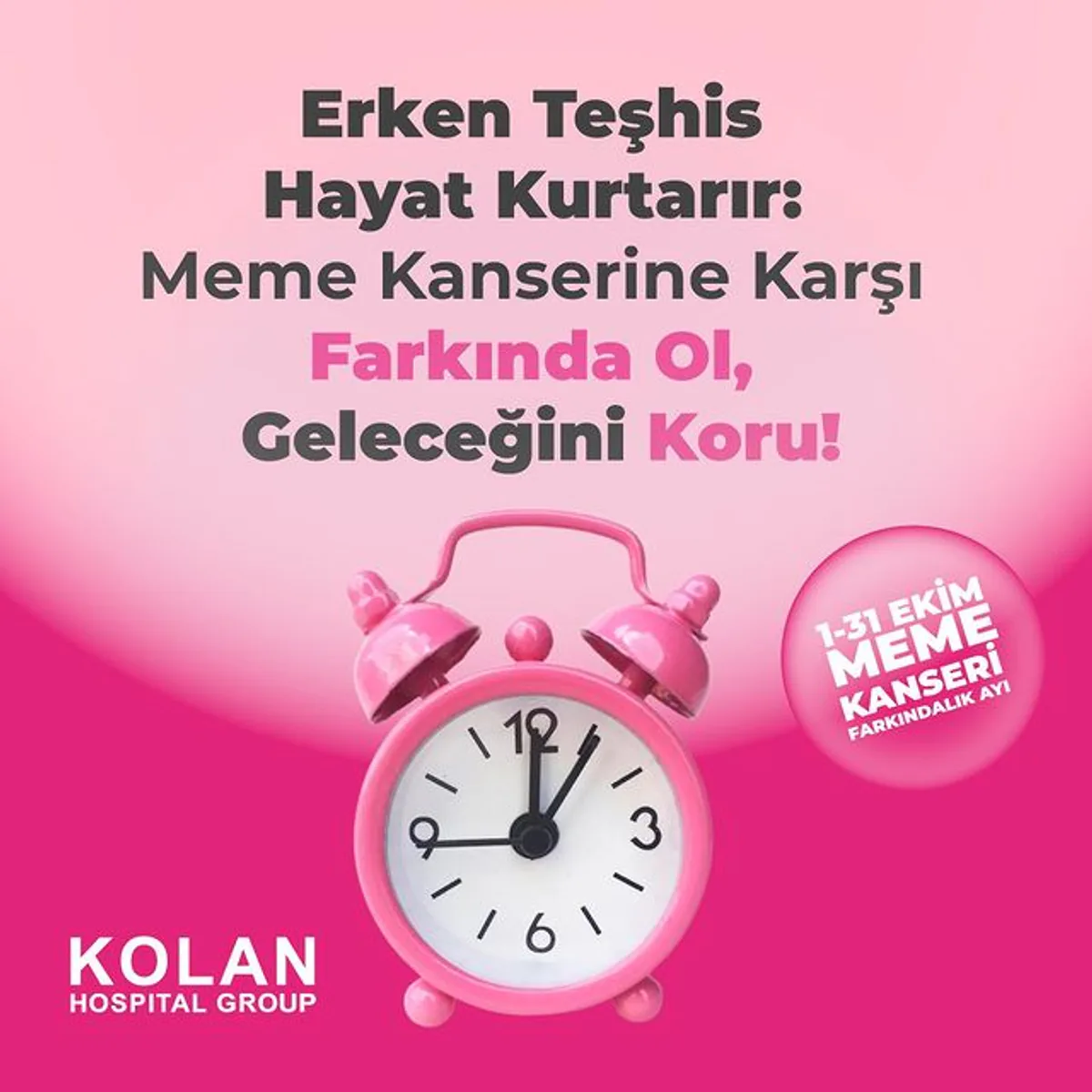 Meme Kanseri Farkındalık Ayı'nda Erken Teşhisin Önemi Vurgulanıyor Meme Kanseri Farkındalık Ayı'nda Erken Teşhisin Önemi Vurgulanıyor