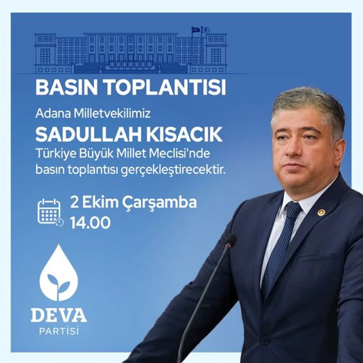 Adana Milletvekili'nden Meclis'te Basın Toplantısı Adana Milletvekili'nden Meclis'te Basın Toplantısı