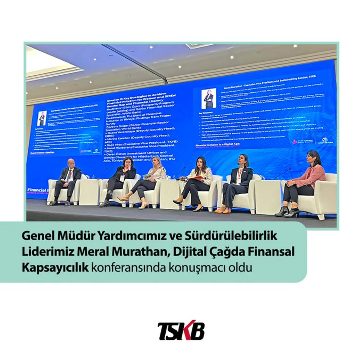 Türkiye Cumhuriyeti Merkez Bankası ve Dünya Bankası'nın Ortaklaşa Düzenlediği "Dijital Çağda Finansal Kapsayıcılık" Konferansı Türkiye Cumhuriyeti Merkez Bankası ve Dünya Bankası'nın Ortaklaşa Düzenlediği "Dijital Çağda Finansal Kapsayıcılık" Konferansı