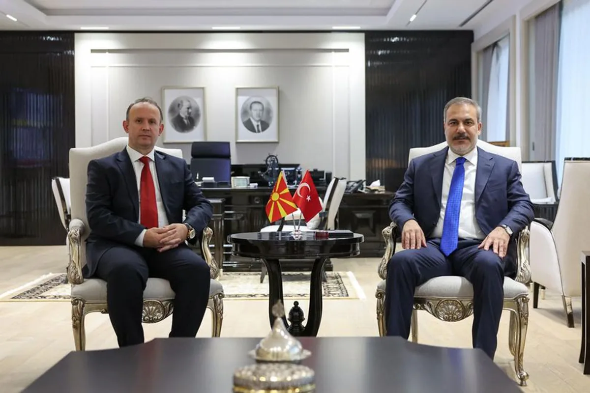 Bakan Hakan Fidan, Kuzey Makedonya Meclis Başkanı ile Görüştü Bakan Hakan Fidan, Kuzey Makedonya Meclis Başkanı ile Görüştü