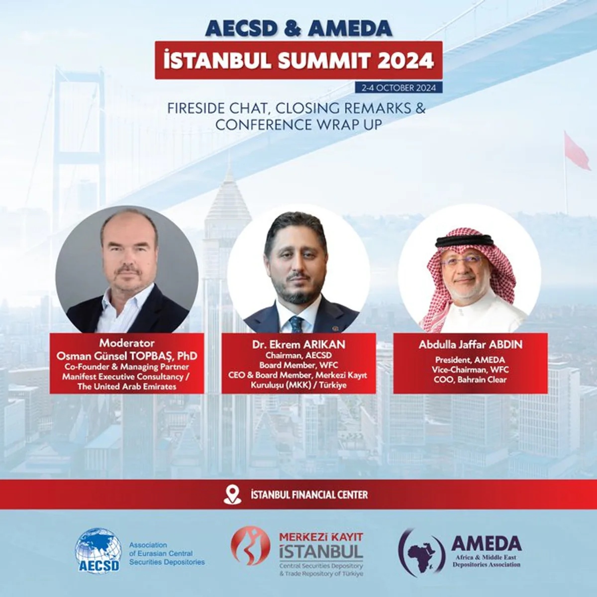 İstanbul'da 2024 AECSD & AMEDA Zirvesi İstanbul'da 2024 AECSD & AMEDA Zirvesi