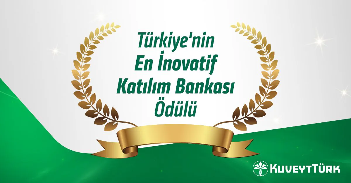 Kuveyt Türk, "Türkiye'nin En İnovatif Katılım Bankası" Ödülünü Kazandı Kuveyt Türk, "Türkiye'nin En İnovatif Katılım Bankası" Ödülünü Kazandı