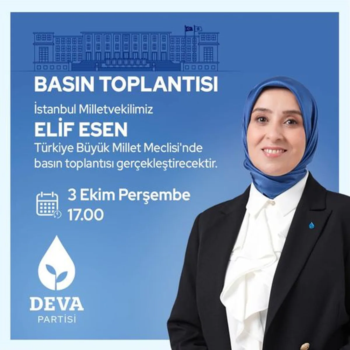 İstanbul Milletvekili Elif Esen, TBMM'de Basın Toplantısı Düzenleyecek İstanbul Milletvekili Elif Esen, TBMM'de Basın Toplantısı Düzenleyecek