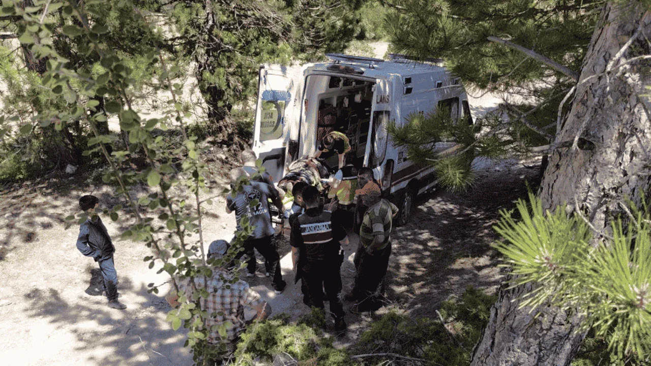 Mudurnu'da traktör kazası: Römorktan düşen 2 kadın yaralandı Mudurnu'da traktör kazası: Römorktan düşen 2 kadın yaralandı