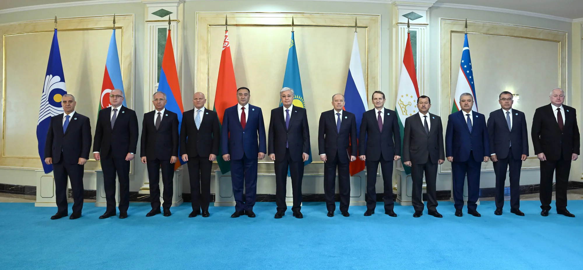 Cumhurbaşkanı Kasım-Jomart Tokayev, BDT Ülkelerinin Güvenlik Organlarını Kabul Etti Cumhurbaşkanı Kasım-Jomart Tokayev, BDT Ülkelerinin Güvenlik Organlarını Kabul Etti