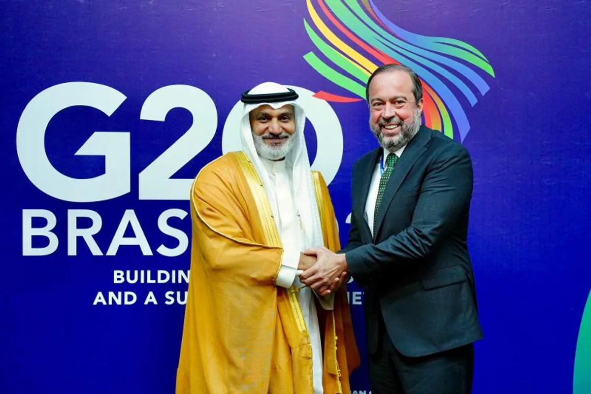 OPEC Genel Sekreteri Al Ghais ve Brezilya Enerji Bakanı Silveira Görüşme Gerçekleştirdi OPEC Genel Sekreteri Al Ghais ve Brezilya Enerji Bakanı Silveira Görüşme Gerçekleştirdi