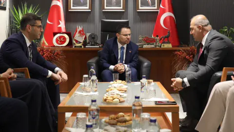 Adalet Bakanı Gürlek Adana'da MHP İl Başkanlığı'nı ziyaret etti: "Birlik ve beraberlik vazgeçilmez"