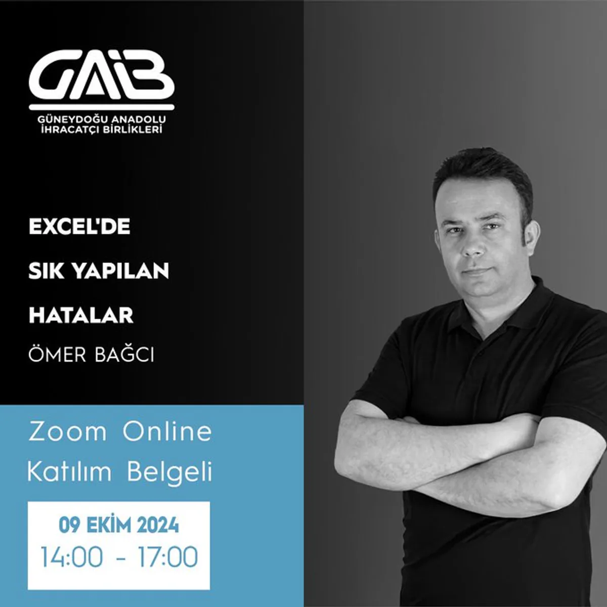 Güneydoğu Anadolu İhracatçı Birlikleri, Excel Programı Sık Yapılan Hatalarını Ele Alacak Bir Eğitim Düzenliyor Güneydoğu Anadolu İhracatçı Birlikleri, Excel Programı Sık Yapılan Hatalarını Ele Alacak Bir Eğitim Düzenliyor