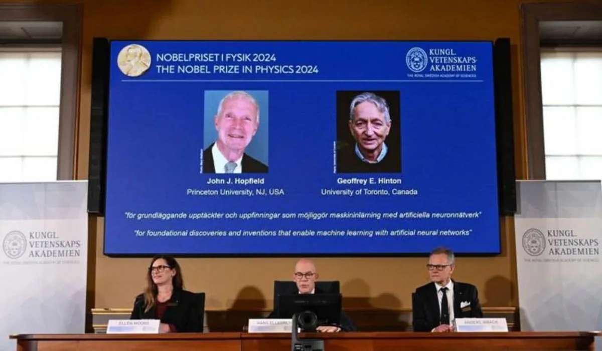 Nobel Fizik Ödülü, Yapay Zeka Alanında Önemli Katkılar Yapan İki Bilim İnsanına Verildi Nobel Fizik Ödülü, Yapay Zeka Alanında Önemli Katkılar Yapan İki Bilim İnsanına Verildi