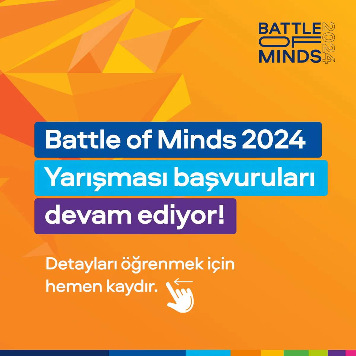 Battle of Minds 2024 Yarışması Başladı Battle of Minds 2024 Yarışması Başladı