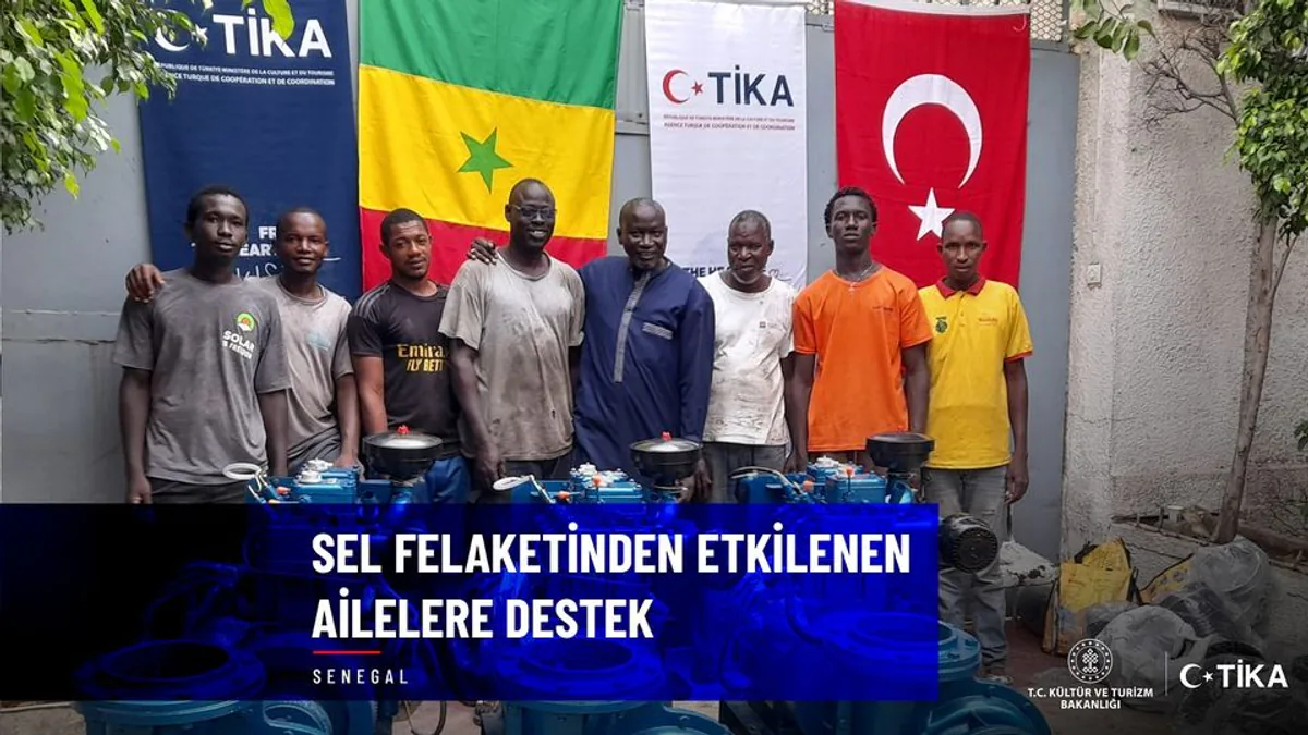 Türk İşbirliği ve Koordinasyon Ajansı, Senegal'in Touba şehrinde sel felaketi yaşayanlara yardım eli uzattı Türk İşbirliği ve Koordinasyon Ajansı, Senegal'in Touba şehrinde sel felaketi yaşayanlara yardım eli uzattı