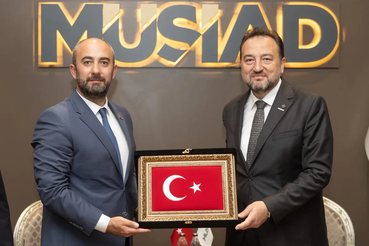 MÜSİAD Başkanları Genel Merkez'de İş Birliği İçin Görüşmede Bulundu MÜSİAD Başkanları Genel Merkez'de İş Birliği İçin Görüşmede Bulundu