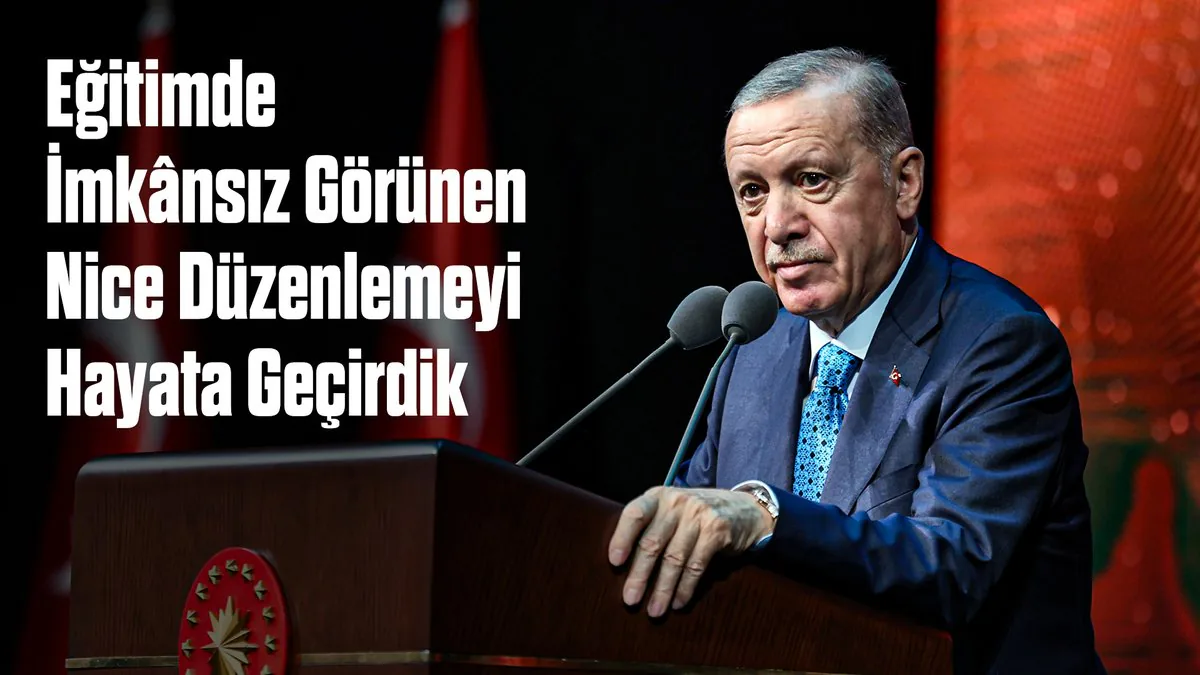 Türk Eğitim Sistemi İçin Yeni Hedefler Belirlendi Türk Eğitim Sistemi İçin Yeni Hedefler Belirlendi
