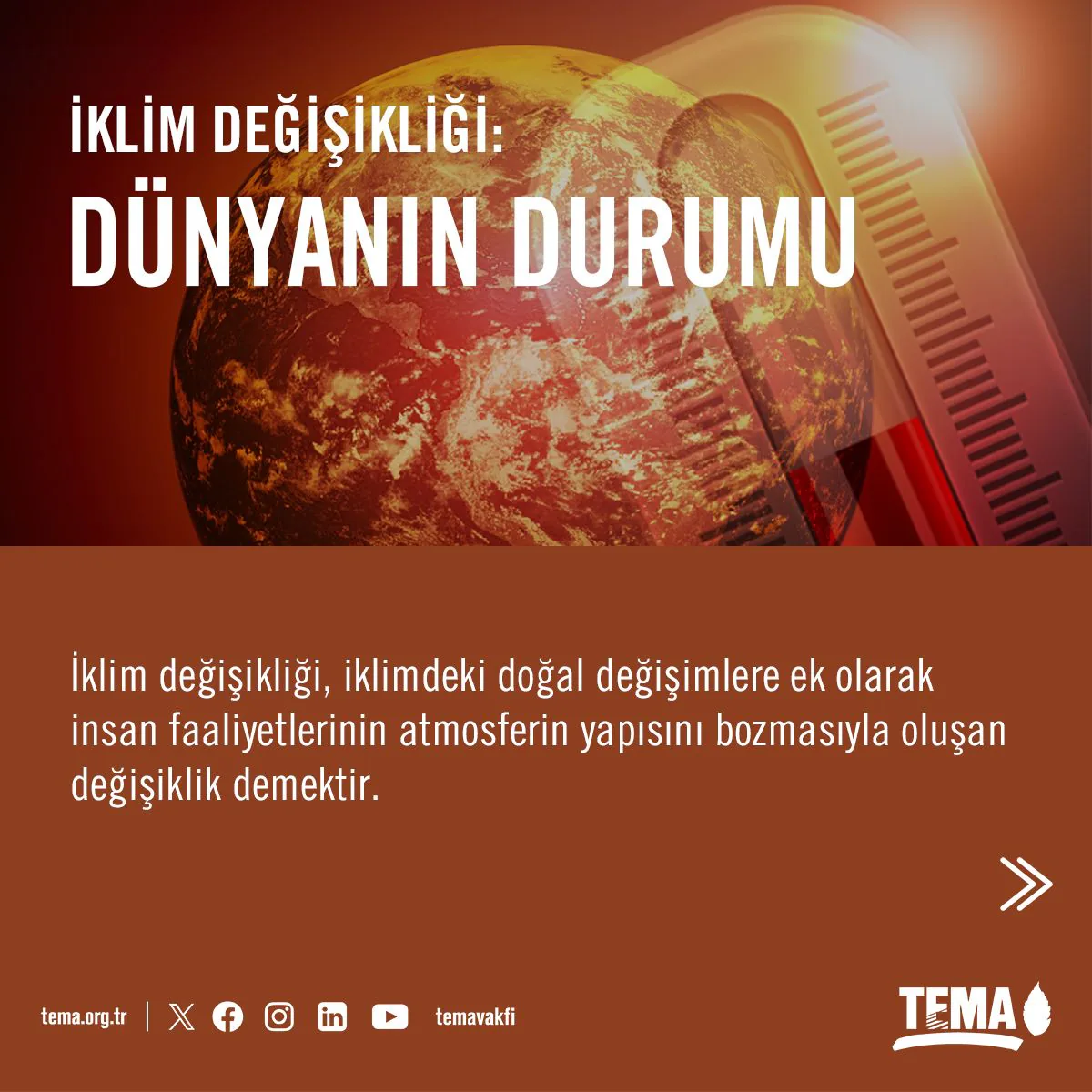 İklim Değişikliği ve Hızlı Politikalar Geliştirilmesi Gerekiyor İklim Değişikliği ve Hızlı Politikalar Geliştirilmesi Gerekiyor