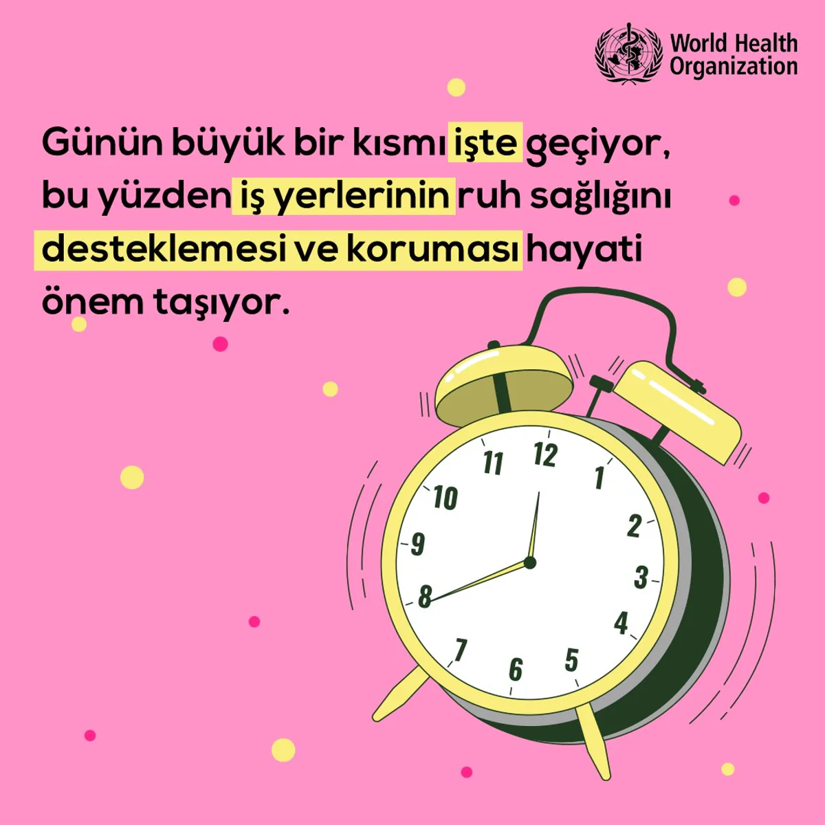 Dünya Ruh Sağlığı Günü: İş Yerlerinde Ruh Sağlığına Dikkat Dünya Ruh Sağlığı Günü: İş Yerlerinde Ruh Sağlığına Dikkat