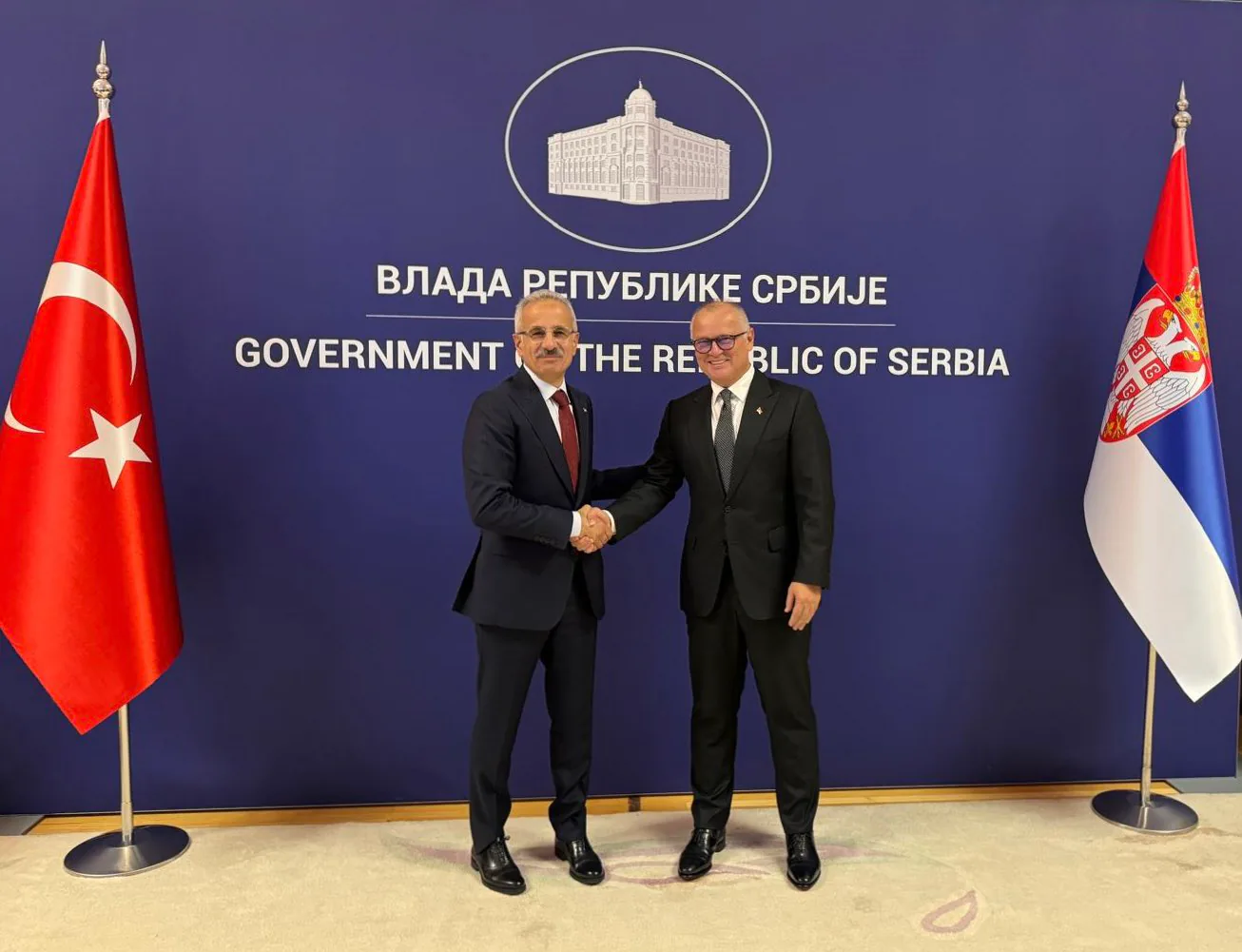 Bakan Uraloğlu, Sırbistan Ulaştırma Bakanı ile Görüştü Bakan Uraloğlu, Sırbistan Ulaştırma Bakanı ile Görüştü