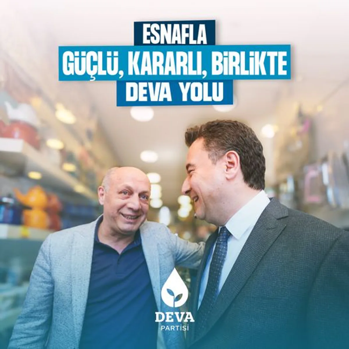 Esnafın Sorunlarına Çözüm İçin DEVA Partisi Yeni Bir Yol Öneriyor Esnafın Sorunlarına Çözüm İçin DEVA Partisi Yeni Bir Yol Öneriyor