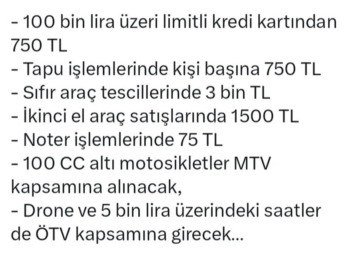 Tulumbada Su Kalmayınca Eski Defterler Açıldı: Halkın Üzerine Yeni Vergi Yükleri Tulumbada Su Kalmayınca Eski Defterler Açıldı: Halkın Üzerine Yeni Vergi Yükleri