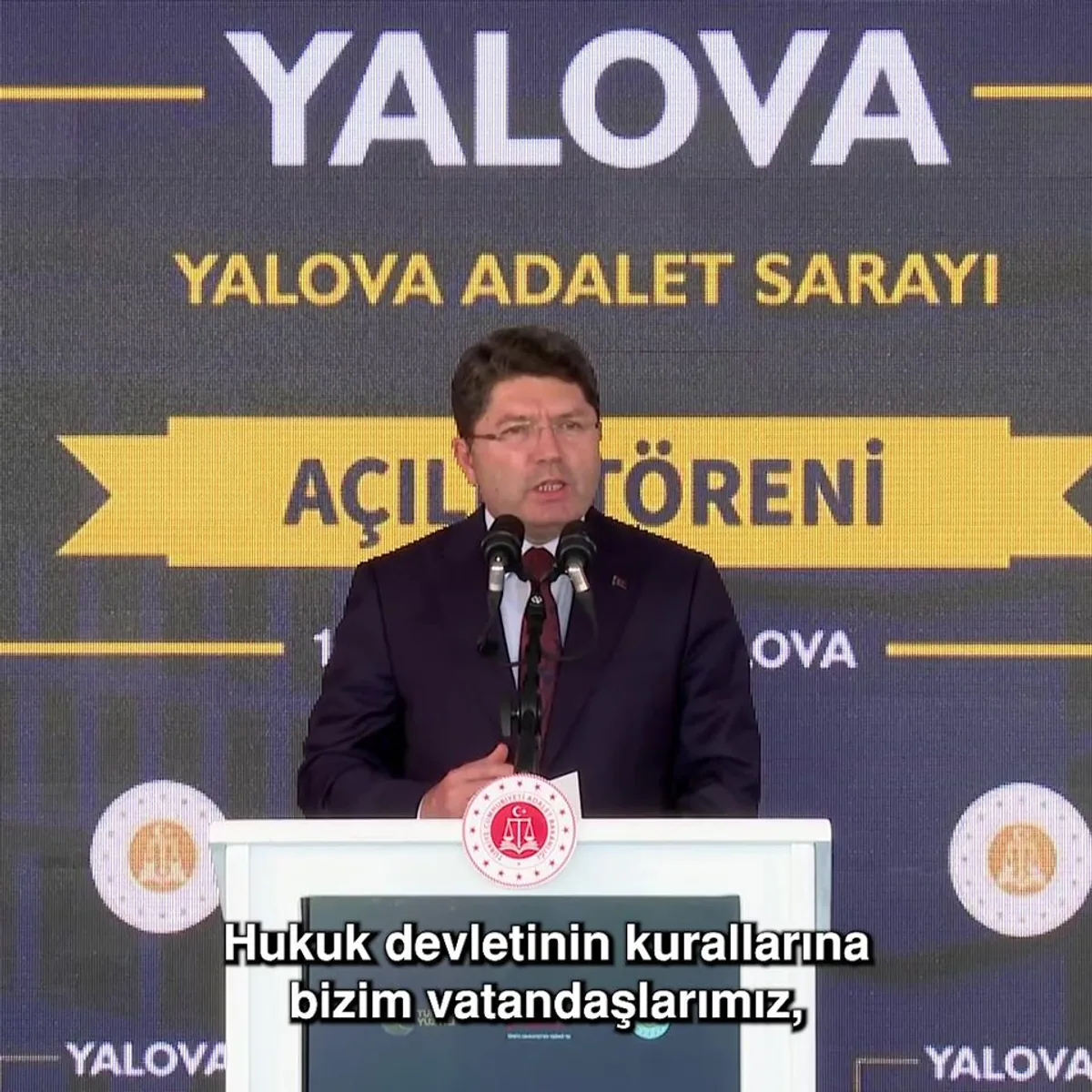 Adalet Bakanı Yılmaz Tunç'tan Kadın ve Çocuk Haklarına Vurgu Adalet Bakanı Yılmaz Tunç'tan Kadın ve Çocuk Haklarına Vurgu