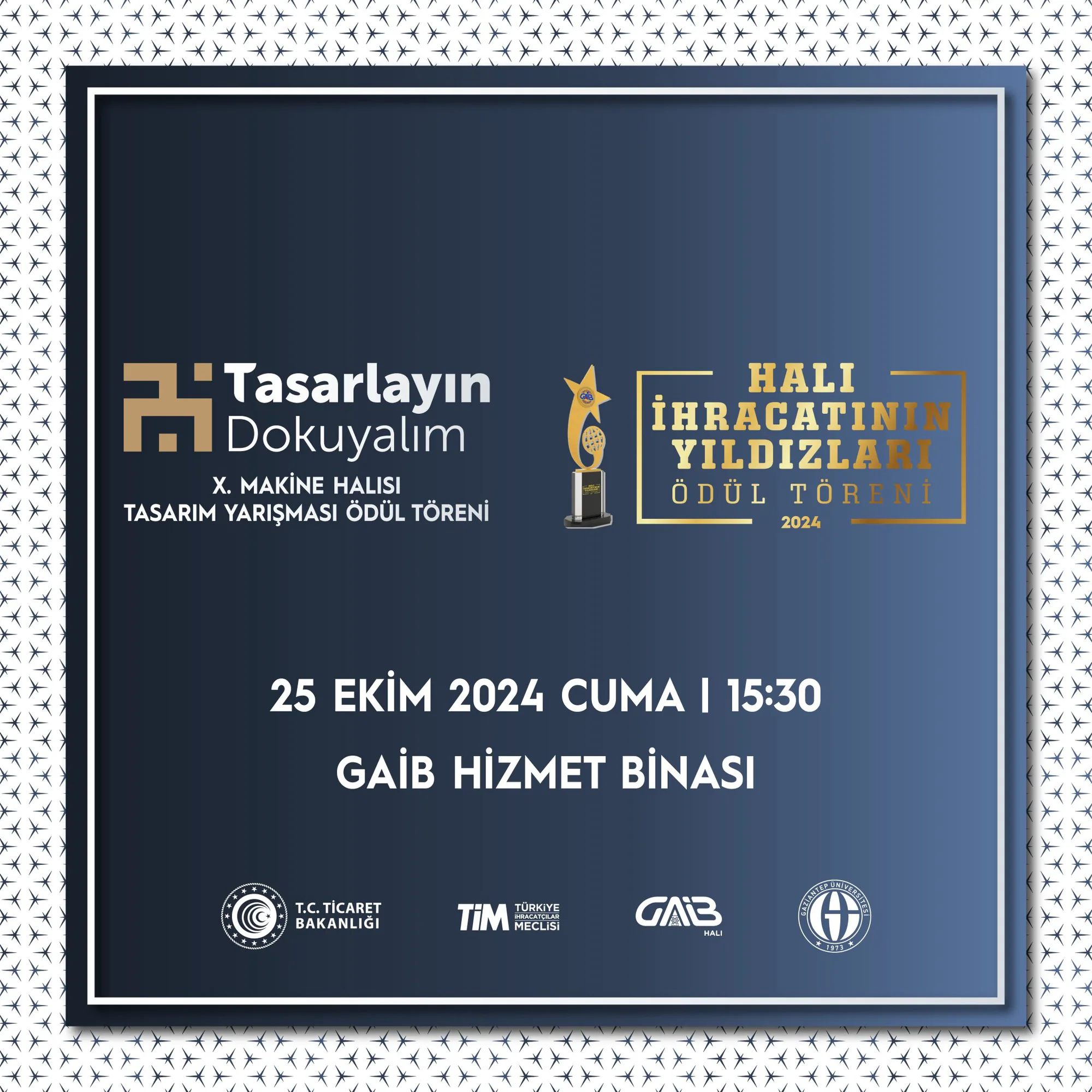 Güneydoğu Anadolu Halı İhracatçıları Birliği Ödül Töreni Güneydoğu Anadolu Halı İhracatçıları Birliği Ödül Töreni