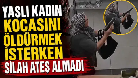 Tekirdağ'da dehşet anları: Eşini öldürmeye kalkıştı, silah tutukluk yaptı