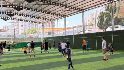 Adana Fenerbahçe Futbol Okulu'nda Babalar Günü'ne Özel Maç