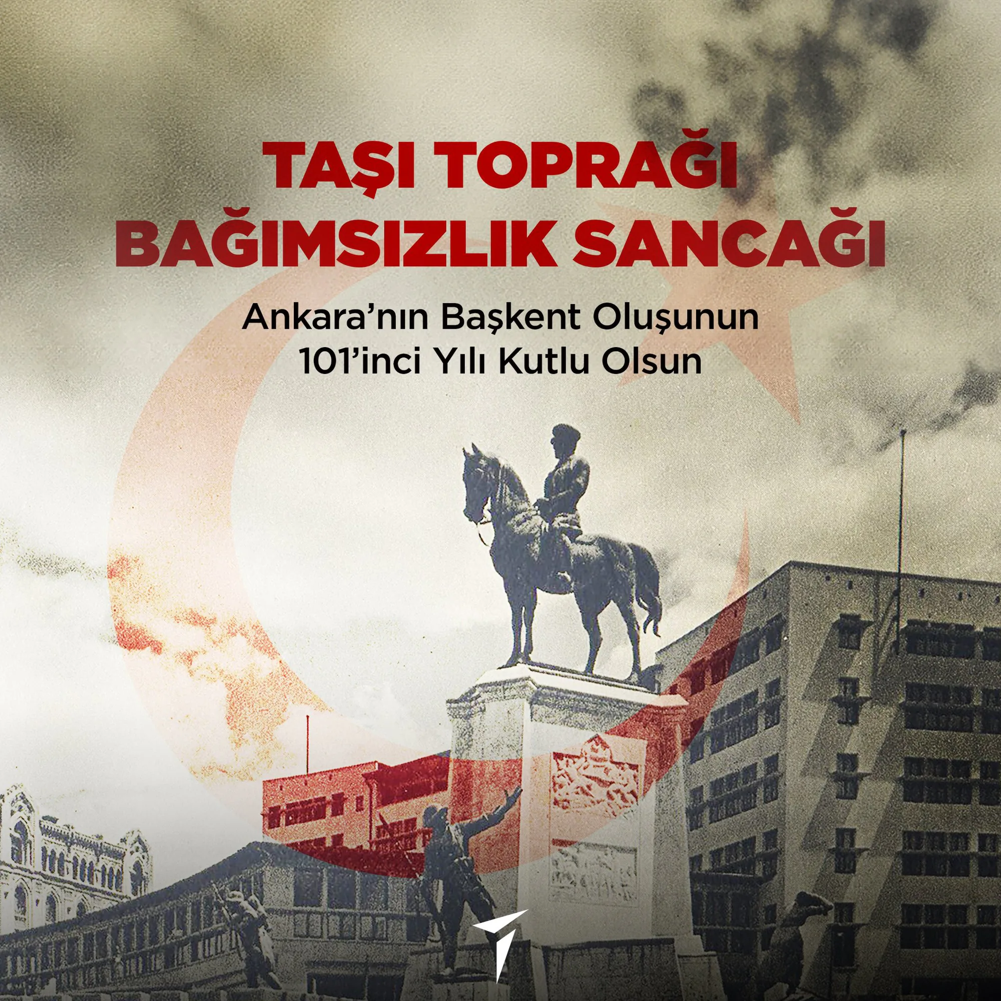 Ankara'nın Başkent Oluşunun 101. Yıl Dönümü Kutlanıyor Ankara'nın Başkent Oluşunun 101. Yıl Dönümü Kutlanıyor