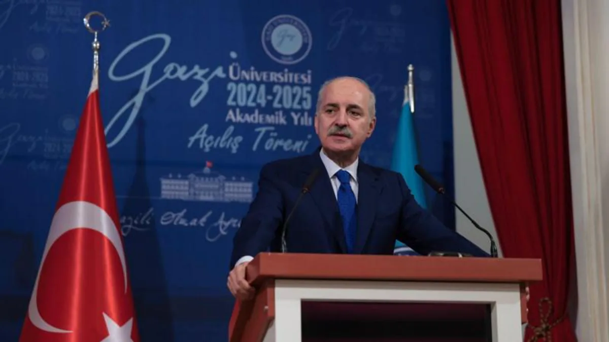TBMM Başkanı Numan Kurtulmuş'tan Anayasa Açıklaması TBMM Başkanı Numan Kurtulmuş'tan Anayasa Açıklaması