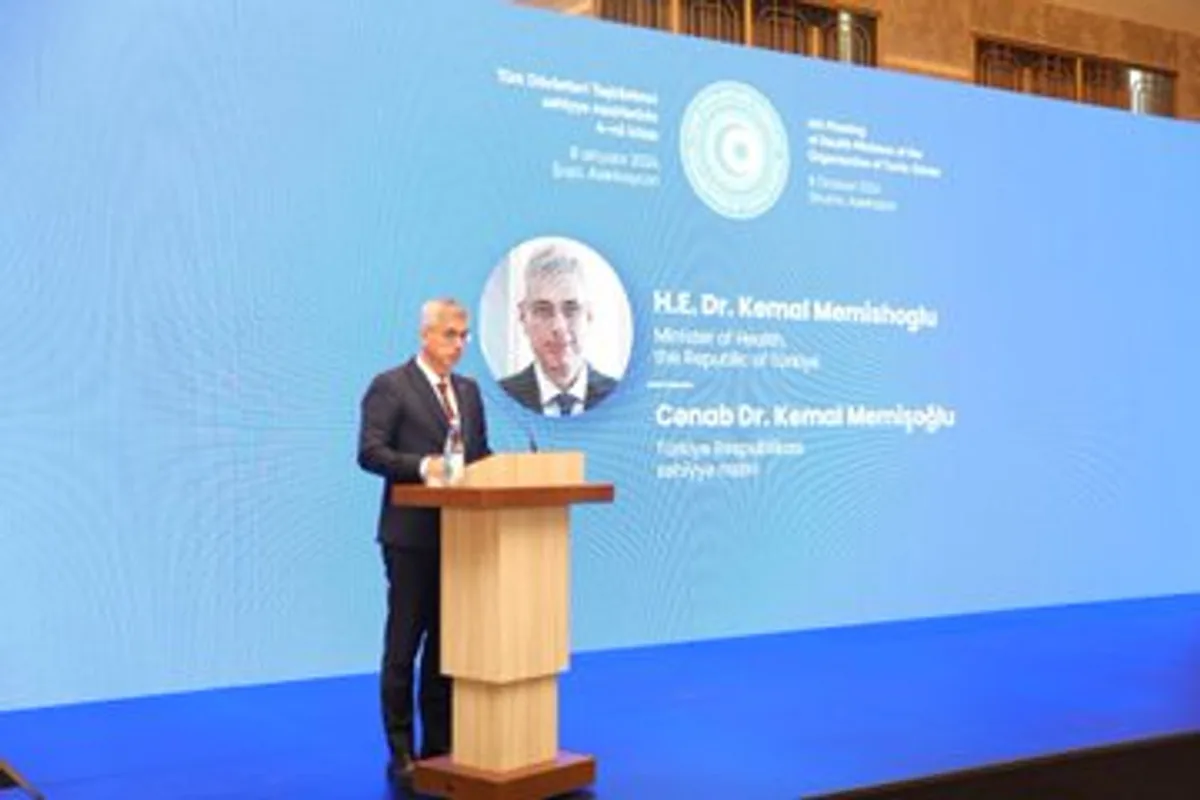 Sağlık Bakanı Prof. Dr. Kemal Memişoğlu, Türk Devletleri Teşkilatı Toplantısına Katıldı Sağlık Bakanı Prof. Dr. Kemal Memişoğlu, Türk Devletleri Teşkilatı Toplantısına Katıldı