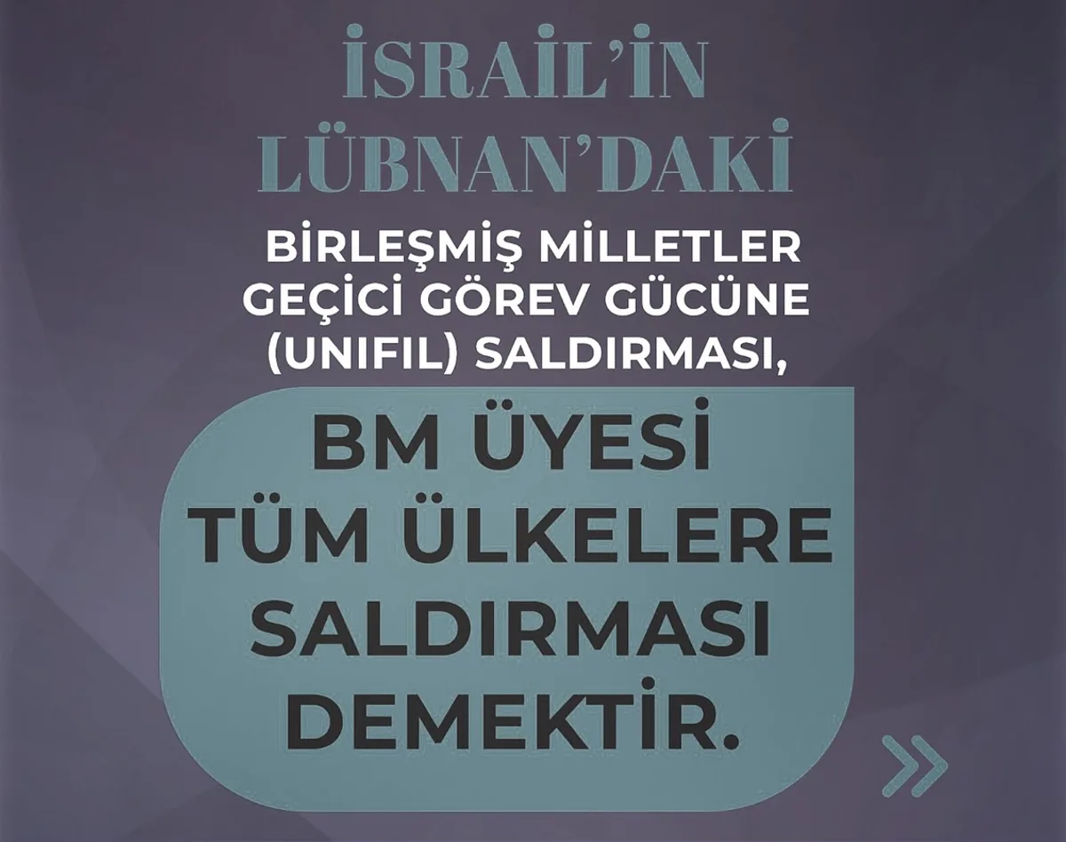 İsrail'in Lübnan'daki BM Geçici Görev Gücüne Saldırısı Uluslararası Toplumu Endişelendirdi İsrail'in Lübnan'daki BM Geçici Görev Gücüne Saldırısı Uluslararası Toplumu Endişelendirdi